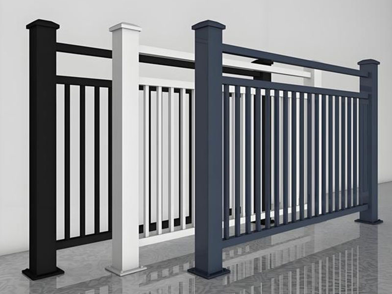 AkoeTech Prefab Building - [Stair] Aluminum Railing
