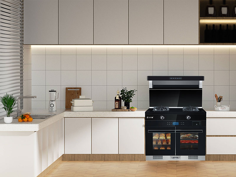AkoeTech Prefab Building - [Interior] Integrated Kitchen Cabinets
