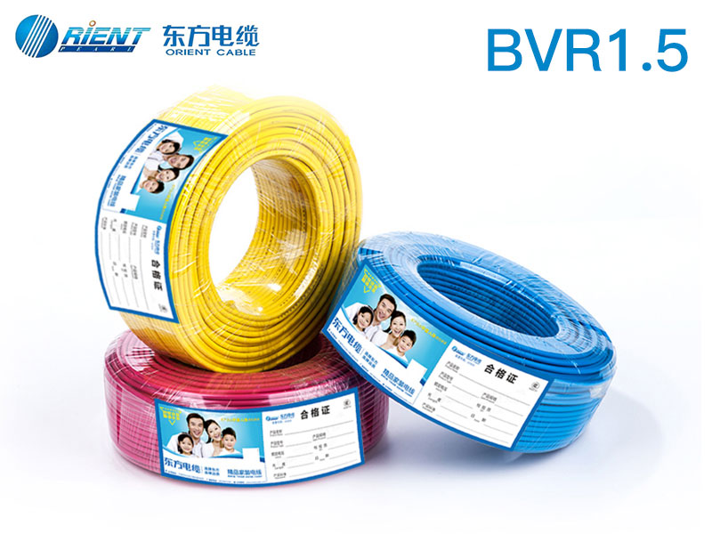 Orient Cable - Home Wire BVR-450/750V 1.5 mm² 7