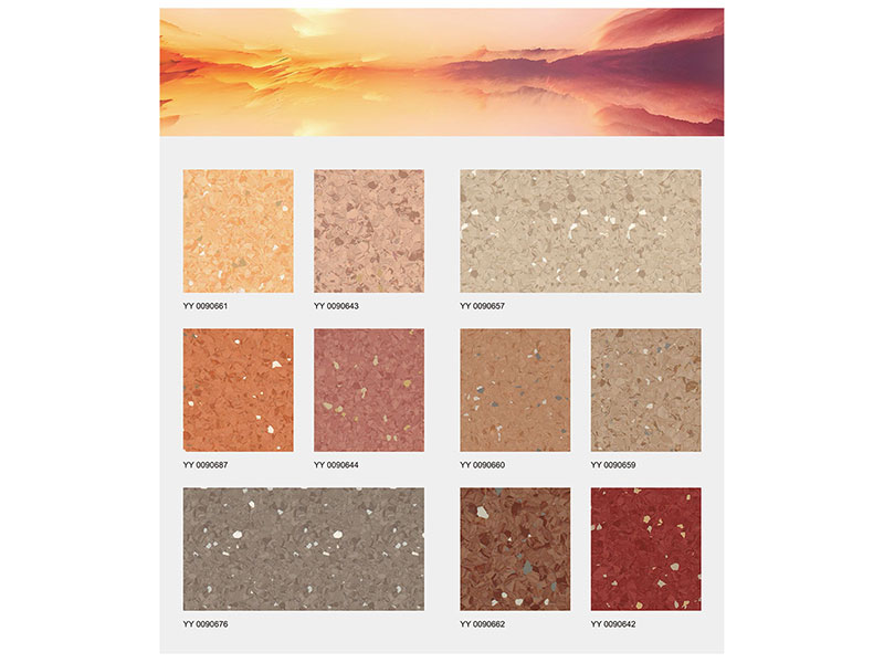Xuli PVC Sheet - Floor Vinyl Homogeneous Through-Body - Yinyuan Series 3