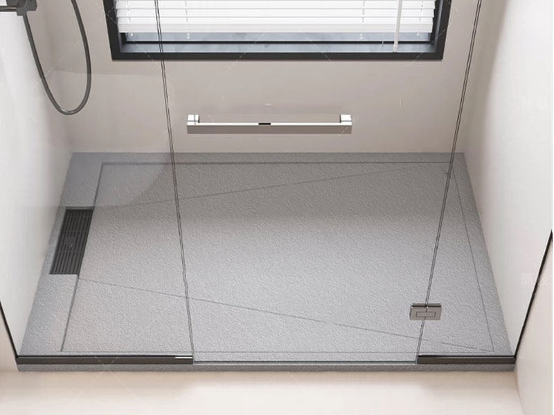 Panda Home Renovation - Custom Shower Base - Integrated Shower Tray / Slab Anti-Slip Sloped Base 4