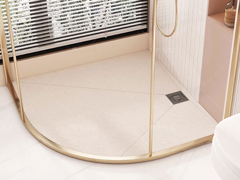 Panda Home Renovation - Custom Shower Base - Integrated Shower Tray / Slab Anti-Slip Sloped Base