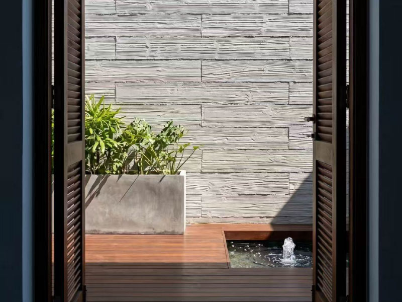 Zhouyu New Materials - Solid-Color Texture Soft Stone - Wood Cast Board 4