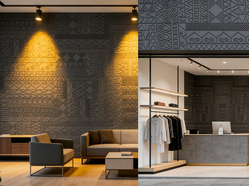 Zhouyu New Materials - Solid-Color Texture Soft Stone - Totem